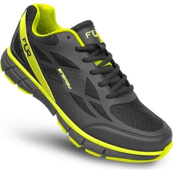 Pánská sportovní obuv Tretry cyklistické FLR Energy - černé-žluté, 37