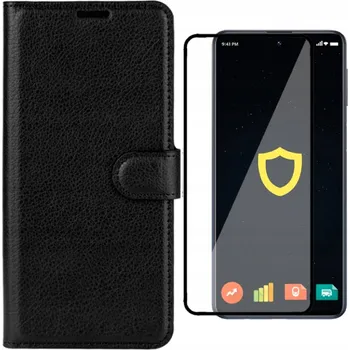 Pouzdro na mobilní telefon Flipové pouzdro Spacecase pro Samsung Galaxy M31s, černé
