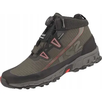 Moto obuv LS2 TREKKER MAN WP GREEN pánské nepromokavé moto boty 45