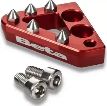 Brzda na kolo step plate foot brake lever red (pedál zadní brzda)