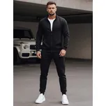 Dstreet Jednoduchá pánská tepláková souprava černá