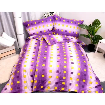 Povlečení Aaryans bavlněné povlečení Karla fialové 140x200/70x90cm