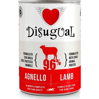 Krmivo pro psa Disugual Krmivo mokré krmivo pro psy Monoproteinové Jehněčí (dospělý) 400g