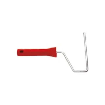 FAS-HAN 27/6 červená rukojeť pro váleček, délka 27cm, šířka 10cm, průměr 6mm