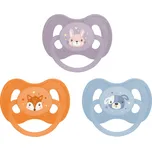 CANPOL BABIES dudlík kaučukový třešínka Cute Animals 6-18 m.