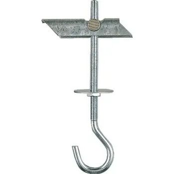 Hmoždinka MK-H M8 kotva sklopná fasty s háčkem pro stropní zavěšení do dutin