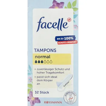 Menstruační tampony Facelle normal tampony 32 ks