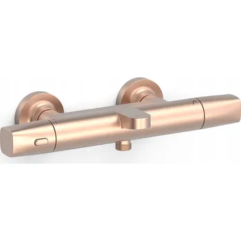 Vodovodní baterie Nástěnná vanová baterie Tres Over-Wall zlatá