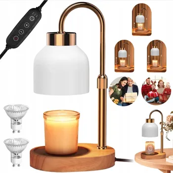 Stojací lampa NOČNÍ LAMPA S ČASOVAČEM PRO DÁREK SVÍČKY - DÁREK