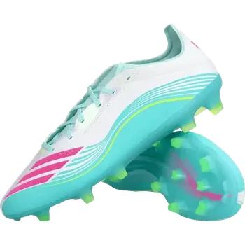 Kopačky Pánské kopačky lisovky Adidas F50 Pro Messi FG bílo-mátové