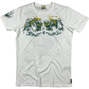 Triko Yakuza Premium Skullbone - bílé, L