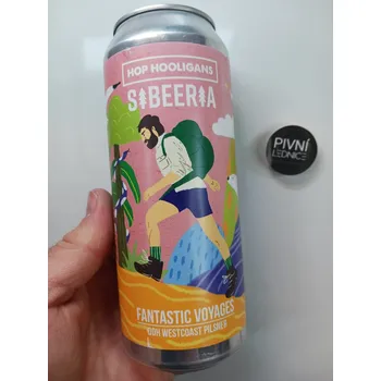 Pivo Sibeeria/Hop Hooligans Fantastic Voyages 14°/6% 0,5l