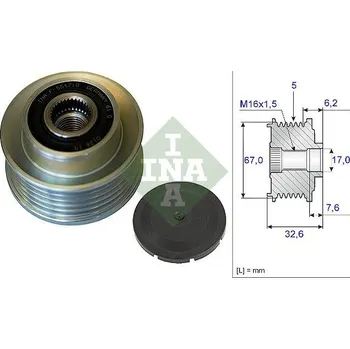 Auto-moto Předstihová spojka Schaeffler INA 535 0097 10