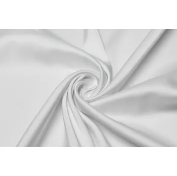 Satén francouzský bílý DOPRODEJ 0,6 M