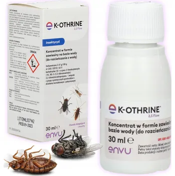 Tekutý přípravek Bayer K-Othrine 30 ml na šváby, mravence, pavouky, blechy, štěnice