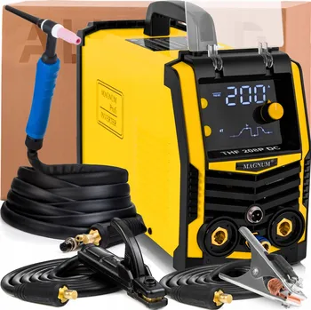 Svářečka Invertorová svářečka TIG DC MAGNUM THF 208P PULS 230V 200A/60%