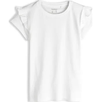 Dívčí oblečení GATE Bavlněné tričko s volány 4Y 426-0096/10