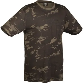 Chlapecké tričko Maskáčové tričko dětské - multitarn black, L