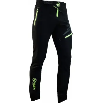 Pánské kalhoty Kalhoty unisex Haven Energizer - černé-zelené, XS
