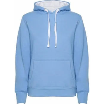 Dámská mikina Dámská mikina Roly Urban - světle modrá-bílá, XXL