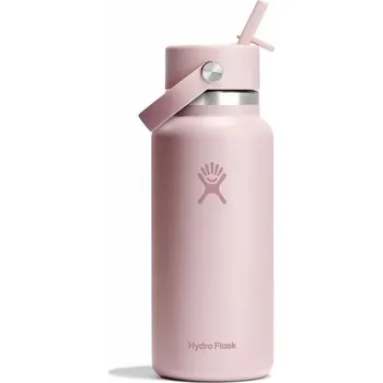 Termoska Termolahev Hydro Flask Wide Flex Straw Cap 32 oz Barva: růžová/šedá