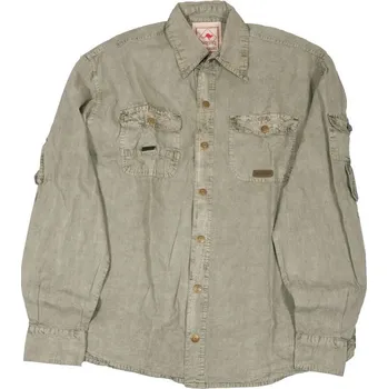 Pánská košile Košile dlouhý rukáv Scippis Cowra - olivová, 3XL