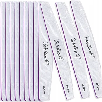 PILNÍK NA NEHTY LOĎKA ZEBRA PŮLMĚSÍC 180/240 ISABELLENAILS 50 KS