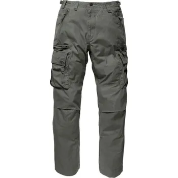 Kalhoty Vintage Industries Rico - olivové, XS