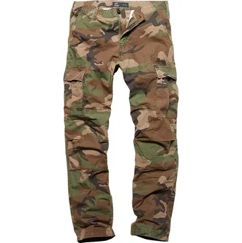 Pánské kalhoty Kalhoty Vintage Industries Tyrone BDU - woodland, 31