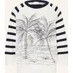 Sportalm Dámský Svetr S 3/4 Rukávy, bílá / černá, 40