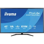 Iiyama ProLite LED monitor 109.2 cm (43 palec)3840 x 2160 Pixel, 16:9, 3 ms, VA LED