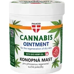 Regenerační konopná mast Palacio pro suchou a namáhanou pokožku. Hutná textura pro ruce, lokty, kolena i paty, ideální i po sprše pro každodenní komfort pleti (125 ml). Mast pro každodenní péči