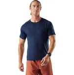 Pánské merino tričko s krátkým rukávem SMARTWOOL Men's Active Ultralite Short Sleeve, Deep Navy velikost: XL