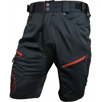 Cyklistika Kraťasy pánské Haven Navaho Slimfit - černé-červené, XL