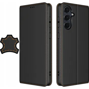 Pouzdro na mobilní telefon Flipové pouzdro KrainaGSM pro Samsung Galaxy A55 5G, černé