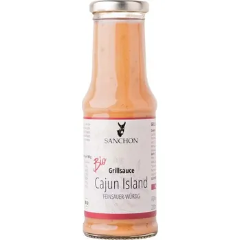 Sanchon Grilovací omáčka Cajun Island 210 ml bio