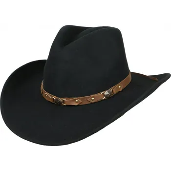 Klobouk Klobouk vlněný Scippis Bandit - černý, M