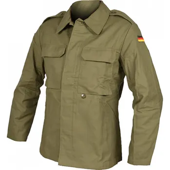 Pánská košile Košile BW Moleskinjacke - olivová, 9