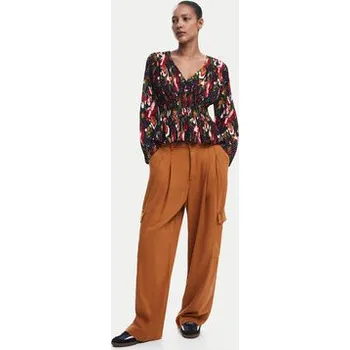 Dámská halenka Desigual Halenka Kanazawa 24WWBW09 Barevná Regular Fit XS