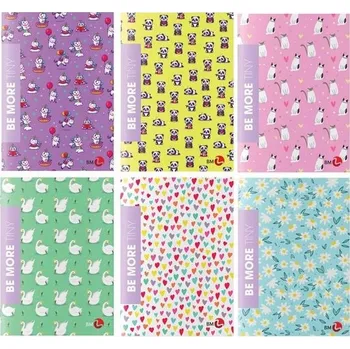 Sešit SEŠIT A4 S MŘÍŽKOU BE MORE TINY, 36 LISTŮ, 100g KOH-I-NOOR MIX 1 Ks.