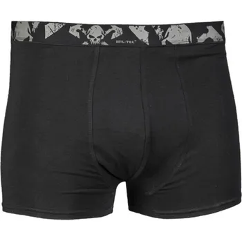 Army boxerky Mil-Tec Skull 2 ks - černé, S