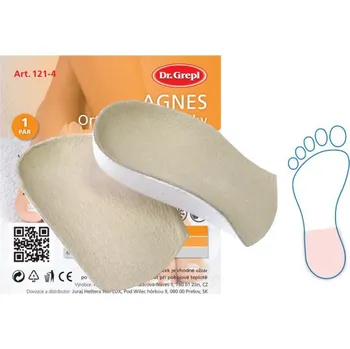 Vložka do bot Ortopedické vložky dětské Dr. Grepl Agnes - béžové, 21