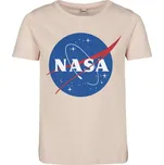 Triko dětské Mister Tee NASA Insignia - růžové, 110/116