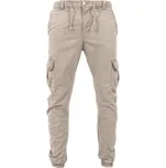 Kalhoty Urban Classics Cargo Jogging - světle béžové, M
