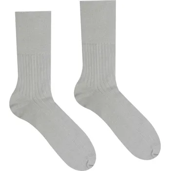 Zdravotní ponožky Hesty ze 100 % bavlny - světle šedé, 36-38
