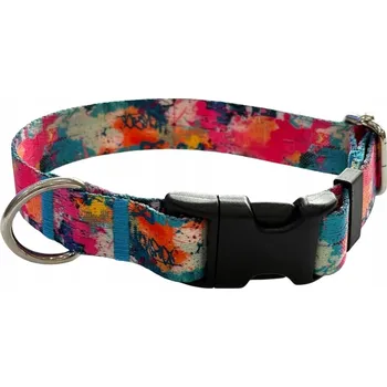 Obojek pro psa Obojek pro psa 2,5 cm s přezkou, nastavitelný StreetArt Zepnij XL: 50-75 cm
