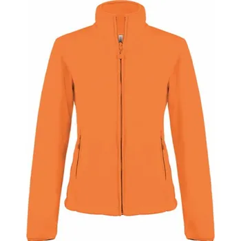 Chlapecké tričko Dámská fleecová mikina Kariban MAUREEN - oranžová, 3XL