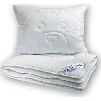 přikrývka Brotex Zimní dětský set Medvídek - peřinka a polštářek do postýlky