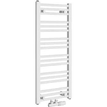 Radiátor BRUCKNER ALBRECHT otopné těleso 400x930 mm, středové připojení, bílá (600.111.4)