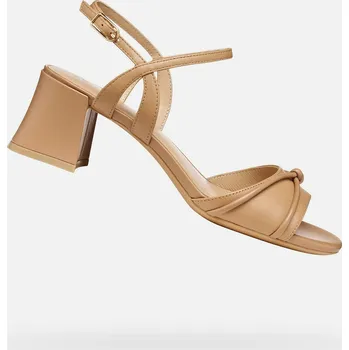 Dámské lodičky Geox Dámské Světle hnědé dámské sandály Geox New Eraklia 50 T01 Hnědá 38 (2984640)